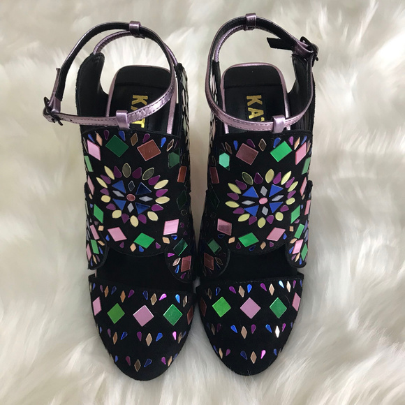 New KAT MACONIE black Frida Pumps 8 39 - Picture 3 of 4